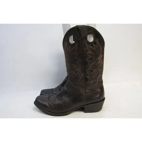Ariat | Shoes | Ariat Mens Size 2 D Brown Leather Buckaroo  display picture 3